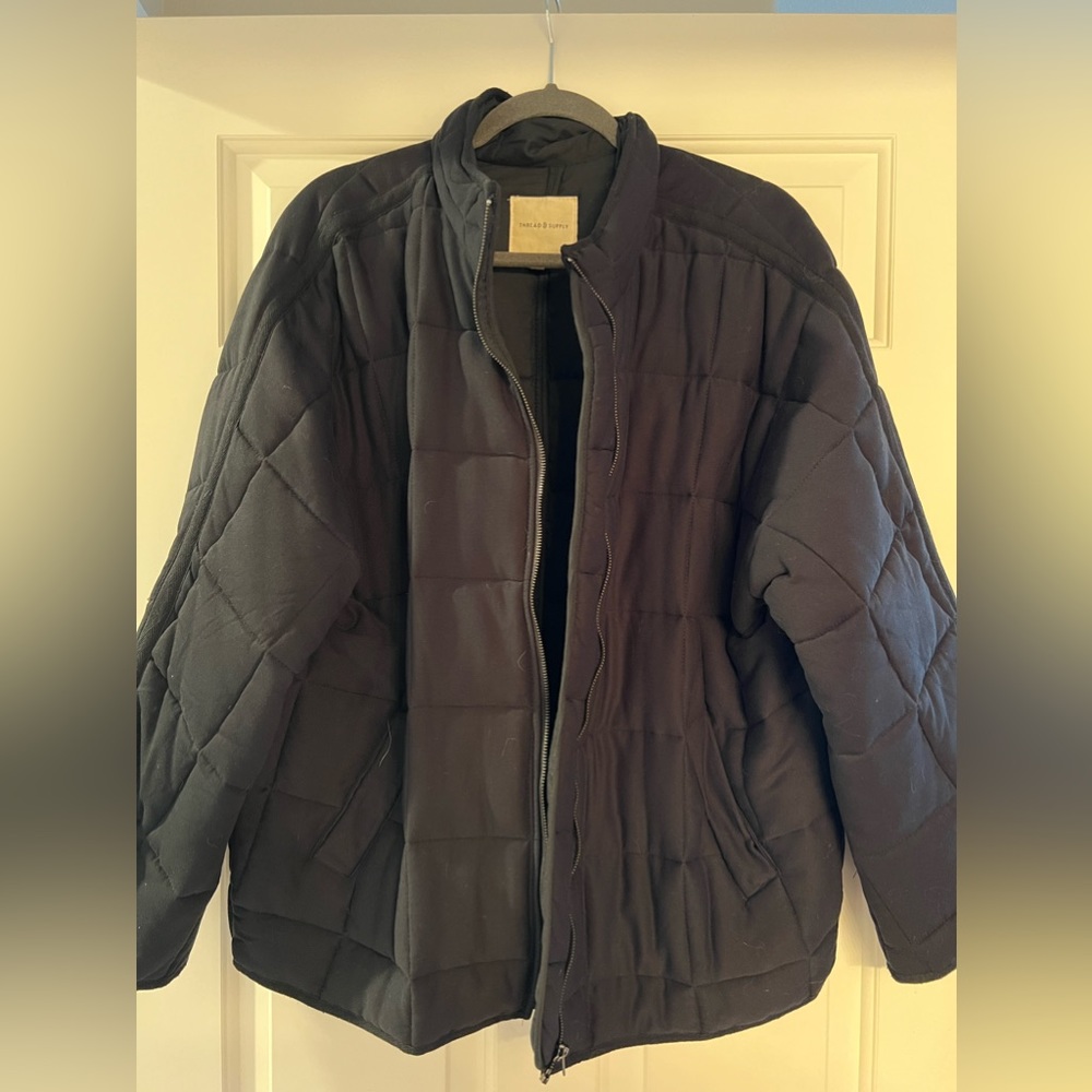 Thread & Supply Quilted Dolman Sleeve Jacket
